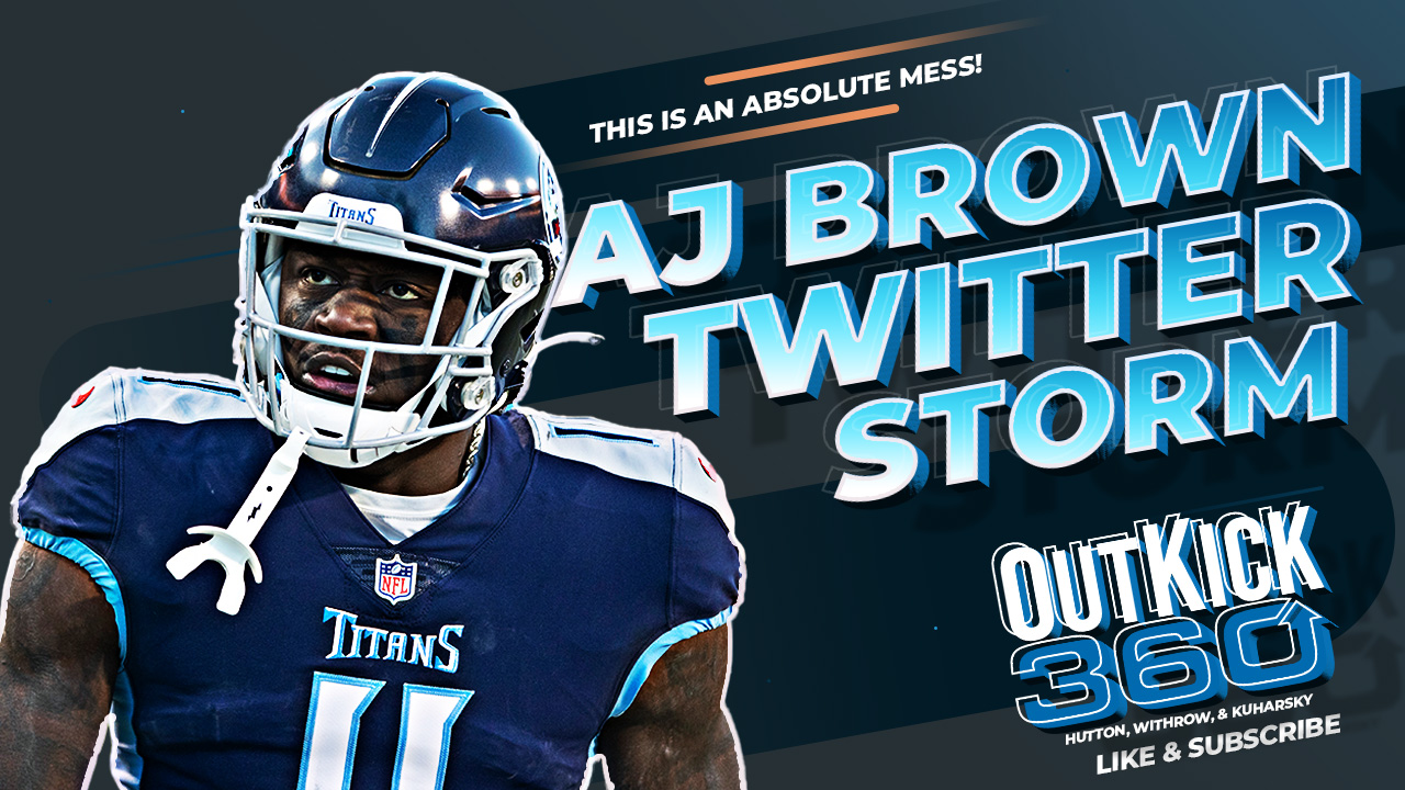 AJ Brown Twitter Storm Thumbnail
