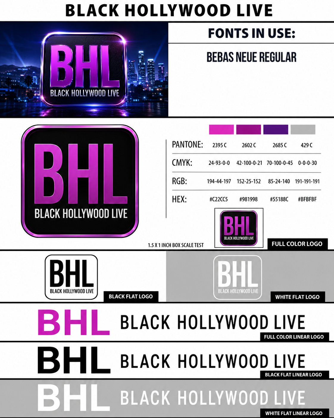 Black Hollywood Live Style Sheet