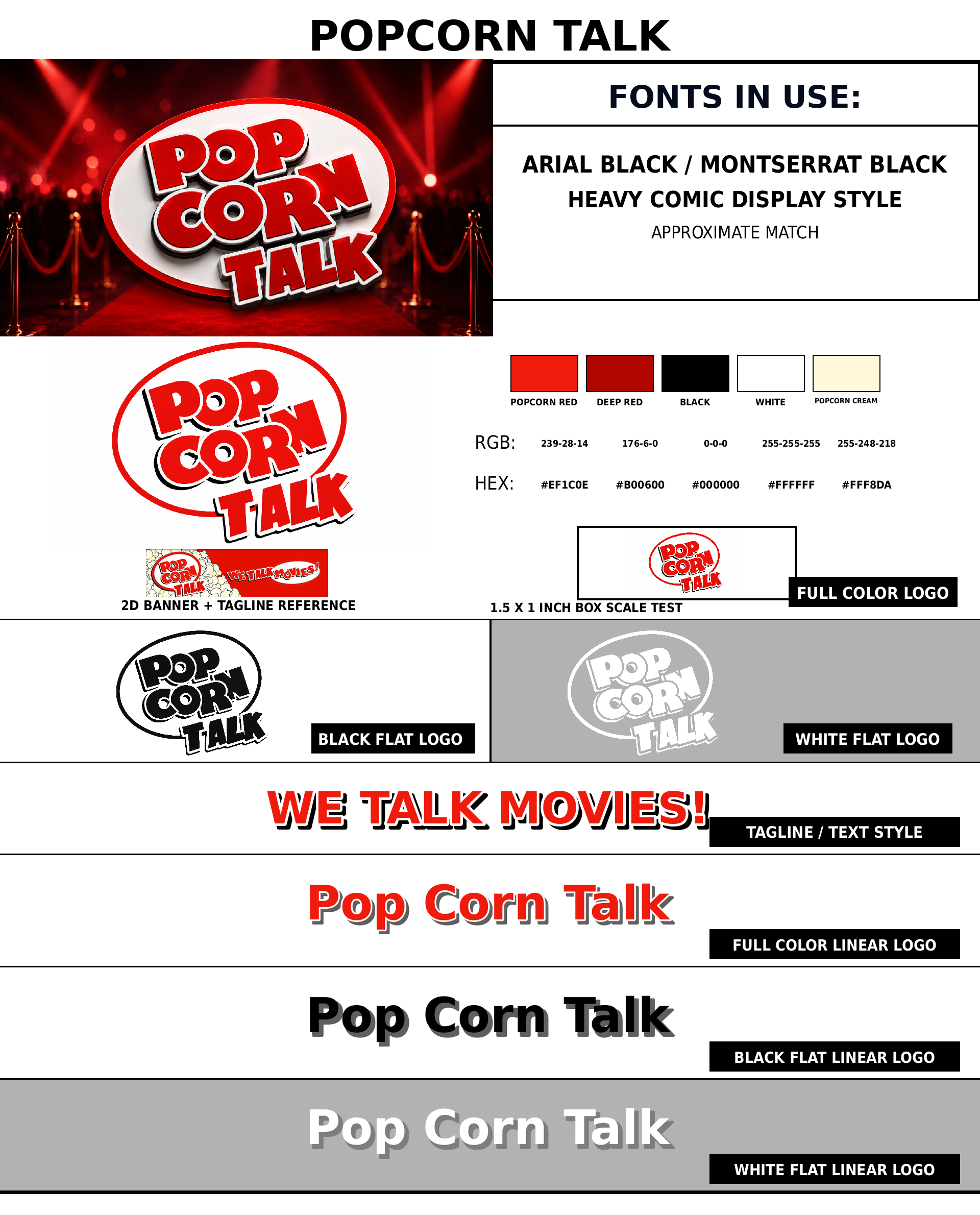Popcorn Talk Style Sheet