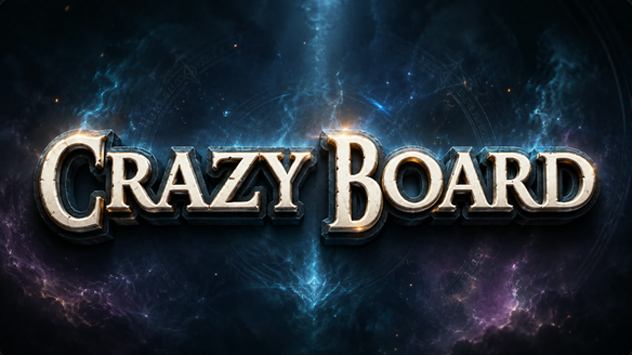 Metallic Crazy Board title artwork